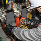 AC/DC Digital Clamp Meter, Auto-Ranging 400 Amp Current Clamp Meter