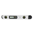 Digital Angle Finder 0-225 ° Digital Protractor with Measuring Ruler Horizontal and Vertical Bubble Level Tool