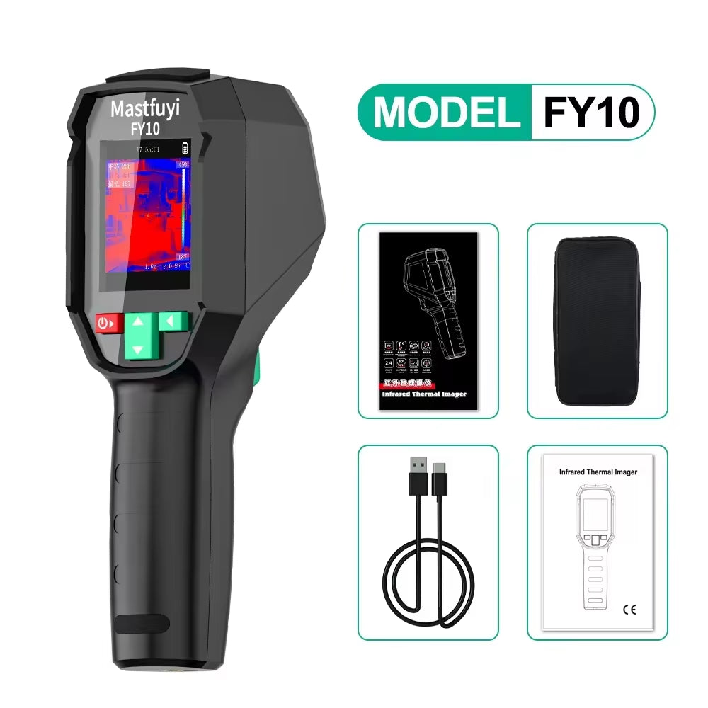 Professional Thermal Imaging Camera -20℃~550℃ Household or Industrial Repairs Pipeline Detection Tool Thermal Camera
