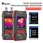 ET34S/34SPRO Handheld Thermal Imager with Macro Lens 60000 Counts Multimeter Optical Power Meter 3.2Inch Infrared Camera