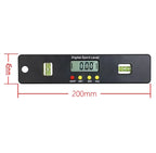 100/150/200Mm Digital Level Box Electronic Angle Gauge Protractor Angle Finder Bevel Gauge with Magnetic Base