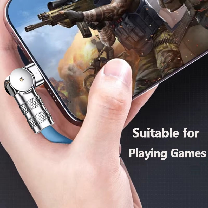 Micro USB 120W 3A Elbow Fast Charging Data Cable Cord for Playing Game for Samsung Galaxy S7 S5 Xiaomi Android Charge Usb Cord