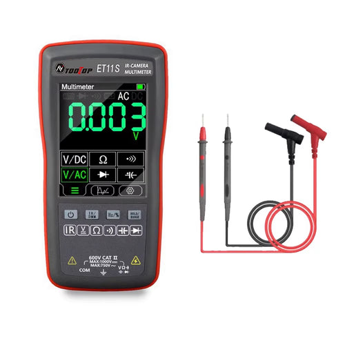 2In1 Thermal Camera Multimeter ET12S ET11S Touch Screen Electric Circuit Automobile Inspect IR Imager Multimeters