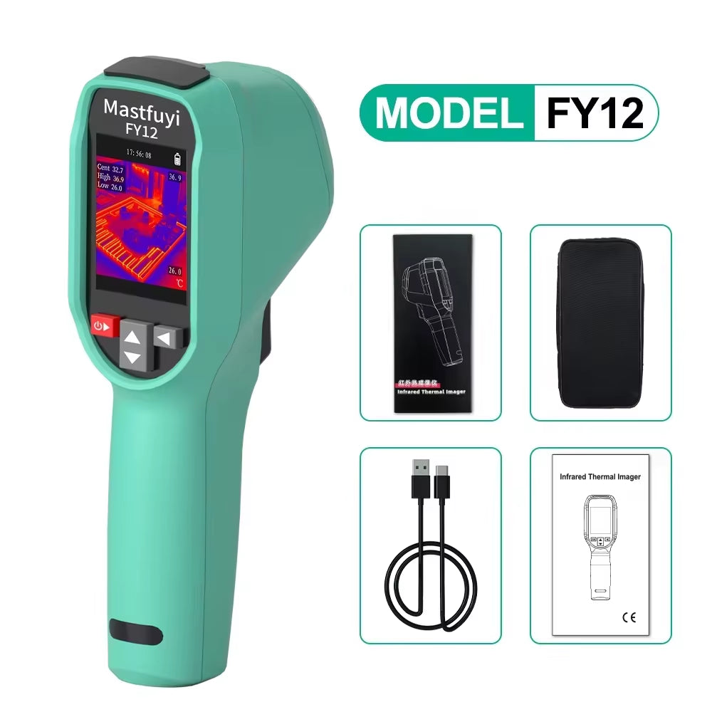 Professional Thermal Imaging Camera -20℃~550℃ Household or Industrial Repairs Pipeline Detection Tool Thermal Camera