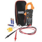 AC/DC Digital Clamp Meter, Auto-Ranging 400 Amp Current Clamp Meter