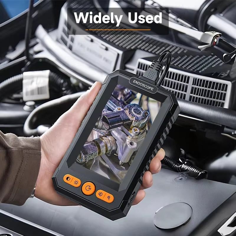 8Mm 1080P Dual Single Lens Industrial Drain Sewer Channel Borescope Automotive Endoscope Inspection Camera for Cars with Screen