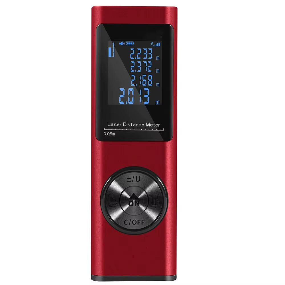 Mini Laser Rangefinder Laser Tape Measure Digital Laser Distance Meter Angle Measure Range Finder Portable Construction Tool