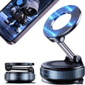 2026Upgraded Adjustable&Foldable Magnetic Car Mobile Phone Holder Hollow Out Design 360° Rotatable Zinc Alloy and ABS Material