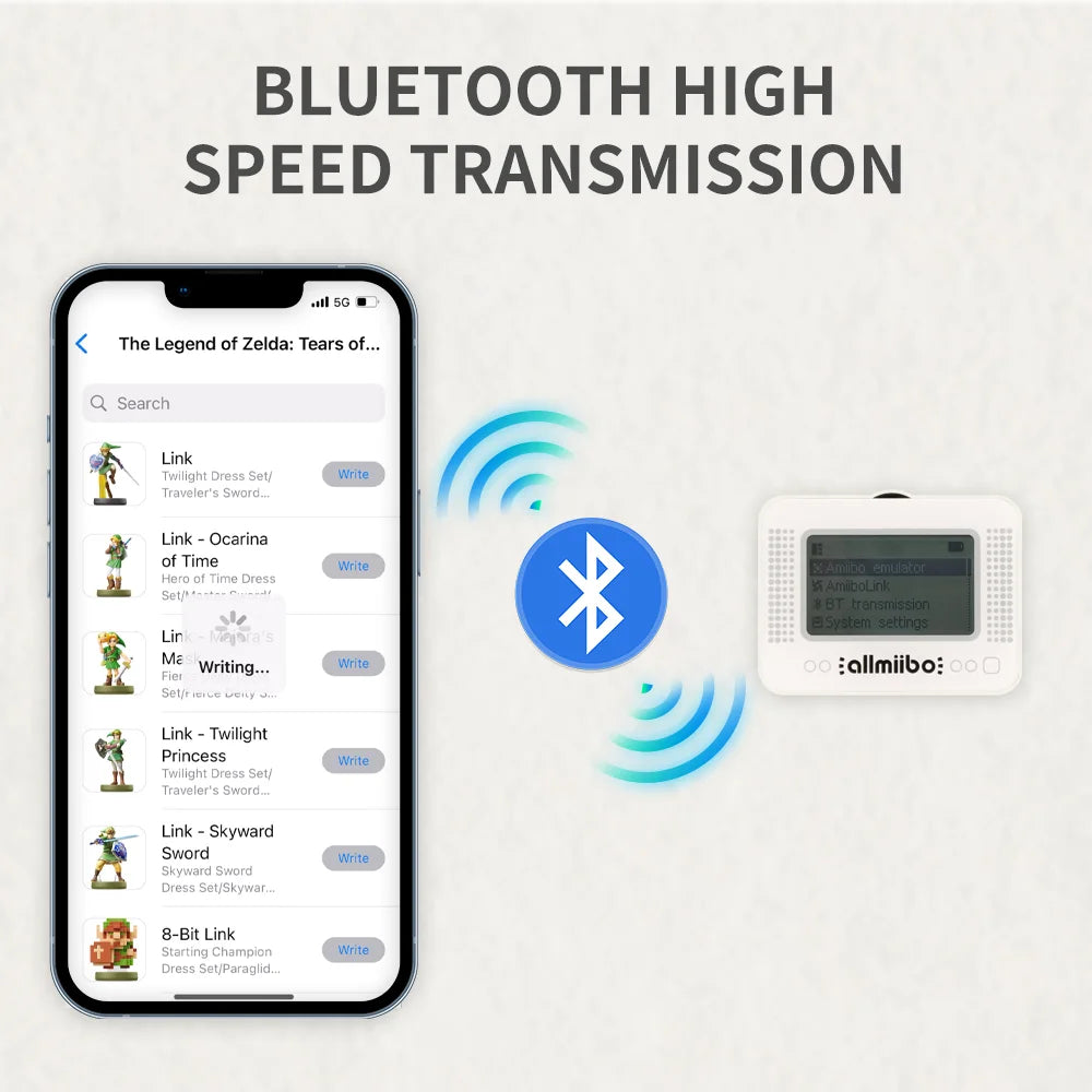 Pixl NFC Infinite Card Swipe BT Emulator Intelligent Smart Simulator for Nintend Switch Gaming Accessory