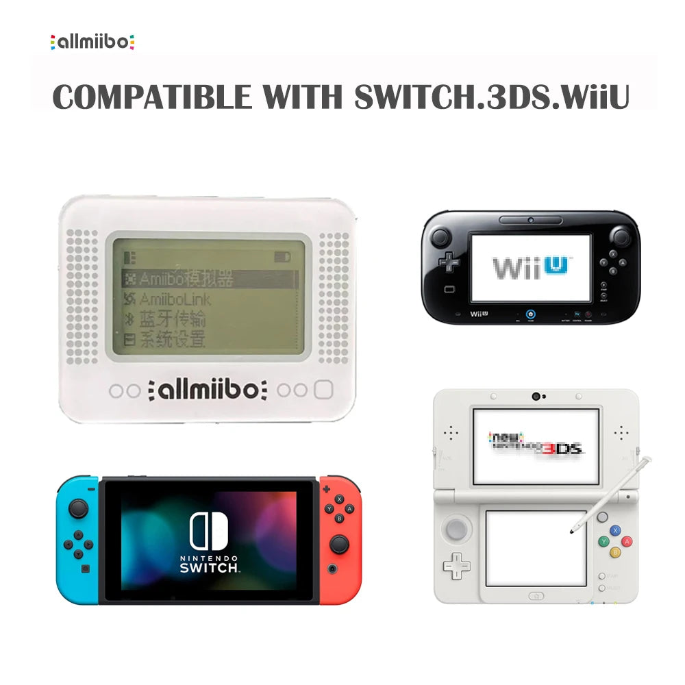 Pixl NFC Infinite Card Swipe BT Emulator Intelligent Smart Simulator for Nintend Switch Gaming Accessory