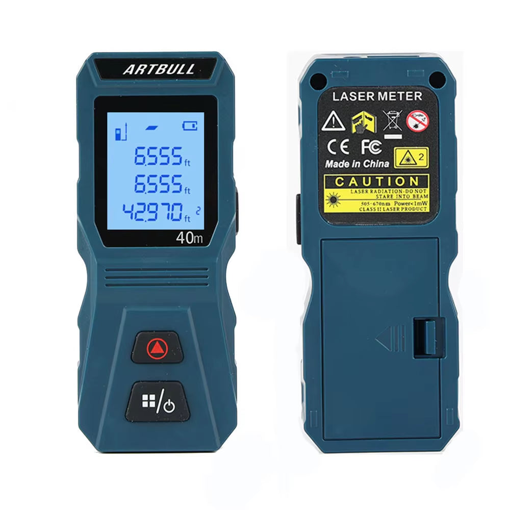 Laser Distance Meter 40M 60M Infrared Rangefinder Digital Measure Tape Laser Meter