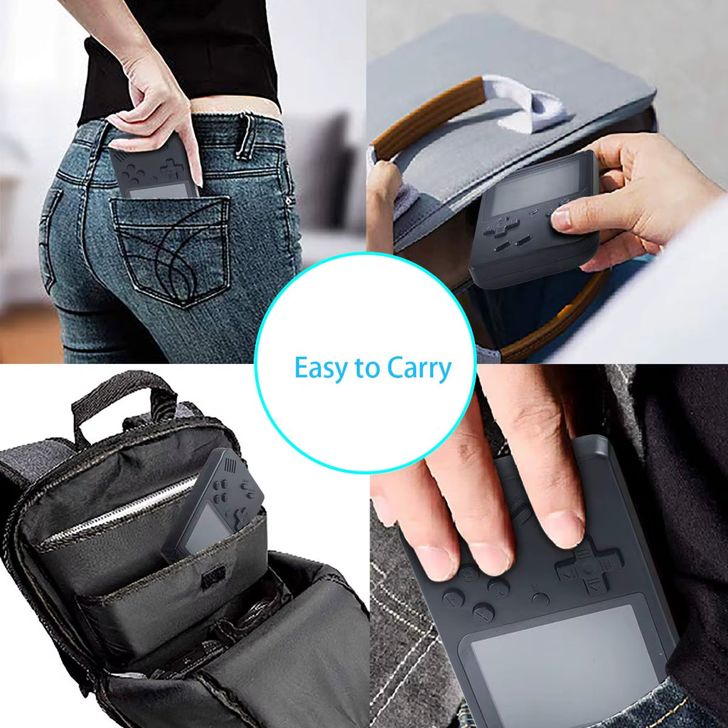 400 in 1 MINI Games Handheld Game Players Portable Retro Video Console Boy 8 Bit 3.0 Inch Color LCD Screen Games