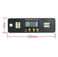 100/150/200Mm Digital Level Box Electronic Angle Gauge Protractor Angle Finder Bevel Gauge with Magnetic Base