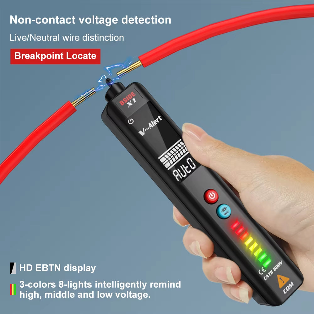 Non-Contact Voltage Detector Tester Indicator Smart Digital Multimeter Electric Test Pen NCV Electroscope Electrical Tools
