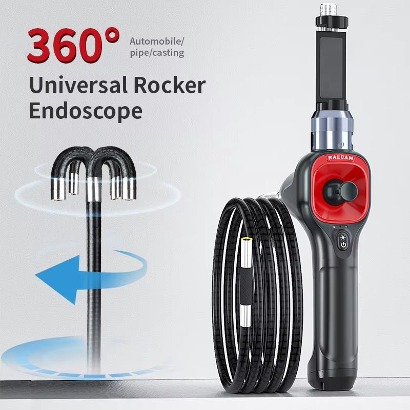 720 Degree Rotating Camera Industrial Inspection Endoscope 6.2Mm 1080P High-Definition Endoscope Camera
