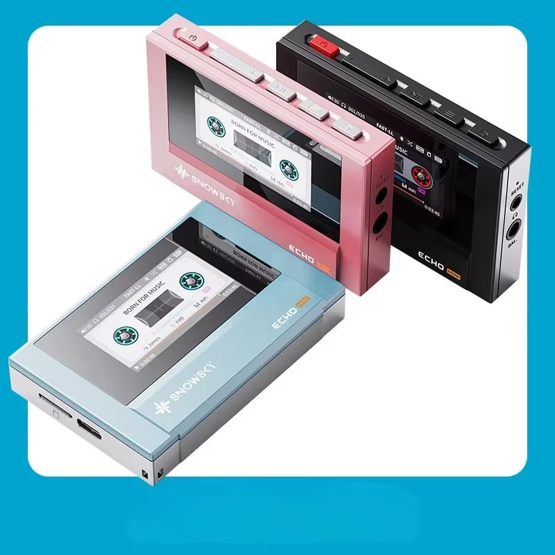 Snowsky Echo Mini Portable Hifi Music Player MP3 Bluetooth Walkman with 15H Playback 3.5Mm/4.4Mm Dual Output
