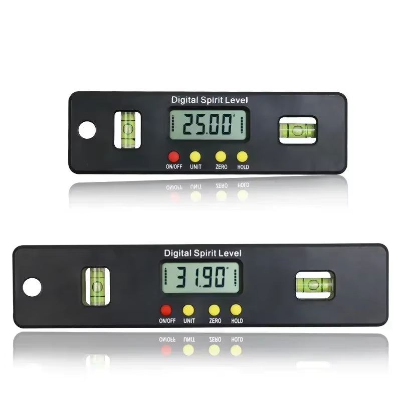 100/150/200Mm Digital Level Box Electronic Angle Gauge Protractor Angle Finder Bevel Gauge with Magnetic Base