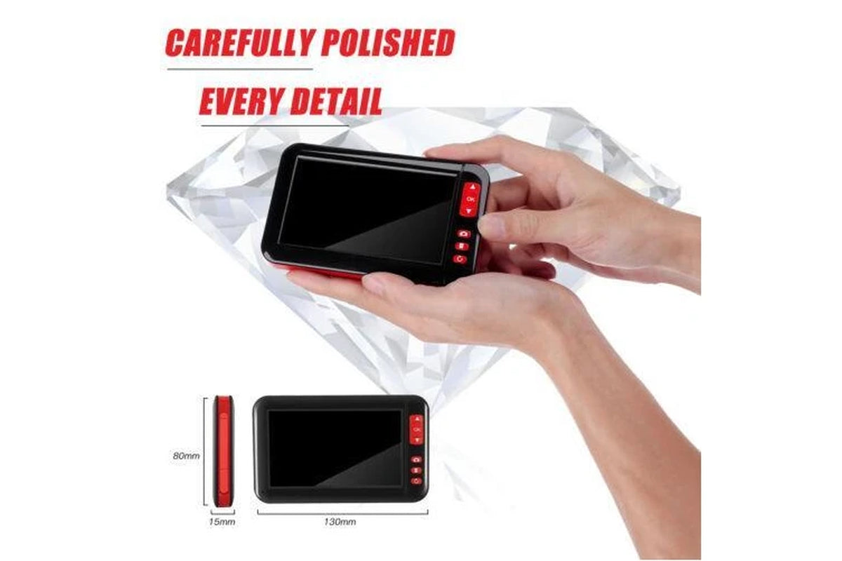 Industrial Endoscope Inspection Camera (1080P) / Display Screen (4.3-Inch)