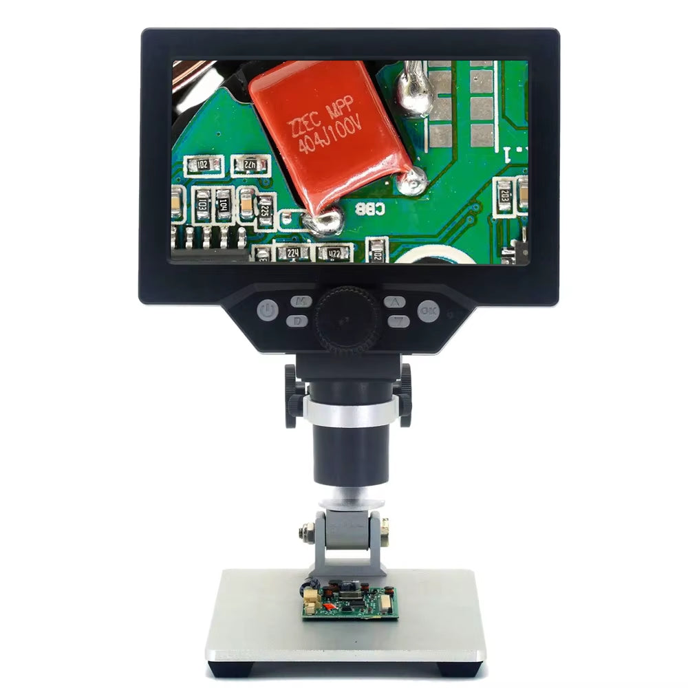 G1200 Digital Microscope 12MP 1-1200X Microscope Digital Electronic Microscopio for Soldering Continuous Amplification Magnifier