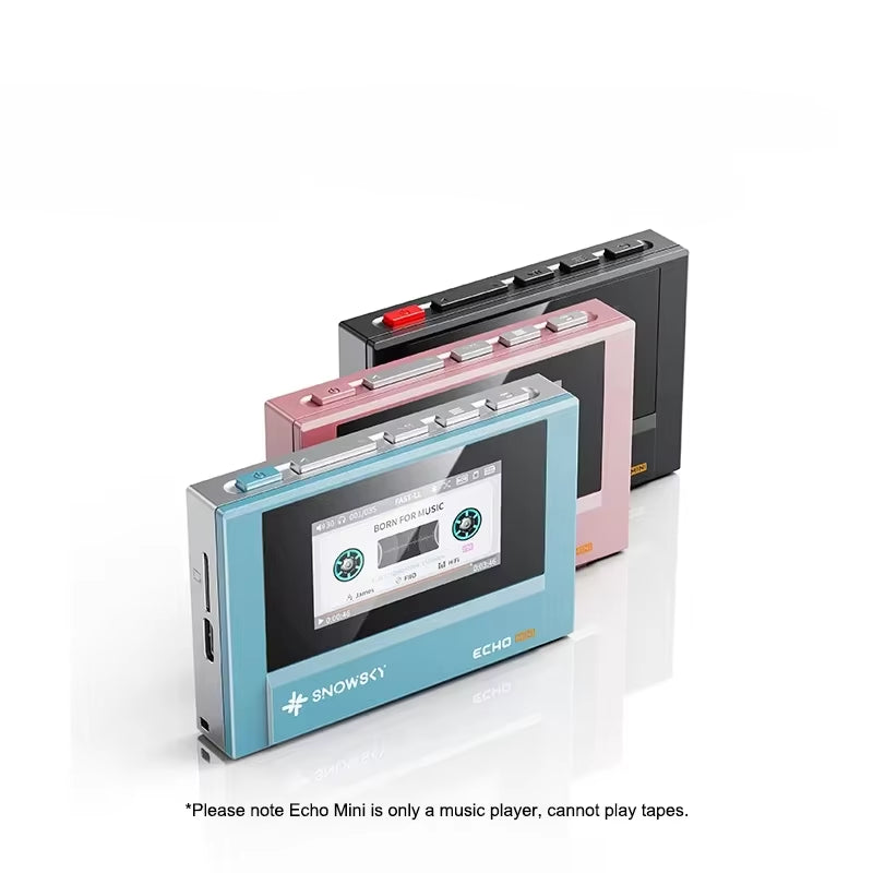 Snowsky Echo Mini Portable Hifi Music Player MP3 Bluetooth Walkman with 15H Playback 3.5Mm/4.4Mm Dual Output